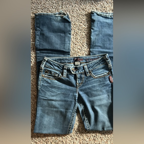 Silver Jeans Women's Boot Cut in Blue - Picture 1 of 2